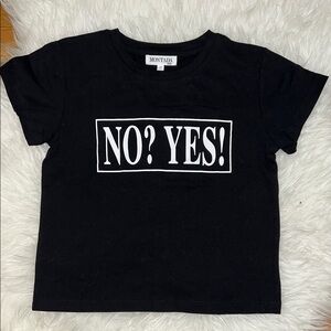 Montada Kids Black Graphic T-Shirt